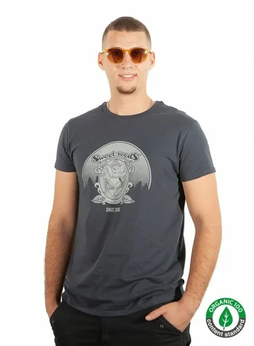 T-shirt Growing, gris, homme