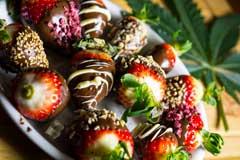 Strawberries with Chocoweed